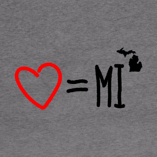 Formula for Love = Michigan by SchaubDesign